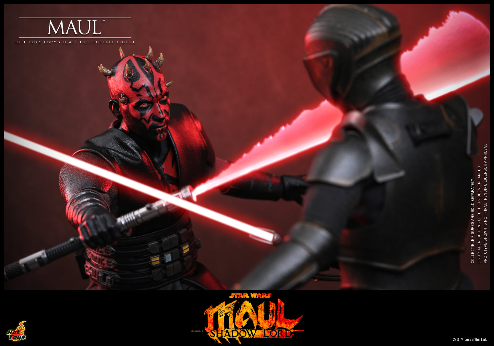 [Pre-Order] TMS187 - Star Wars: Maul – Shadow Lord™ - 1/6th scale Maul™ Collectible Figure - ActionCity