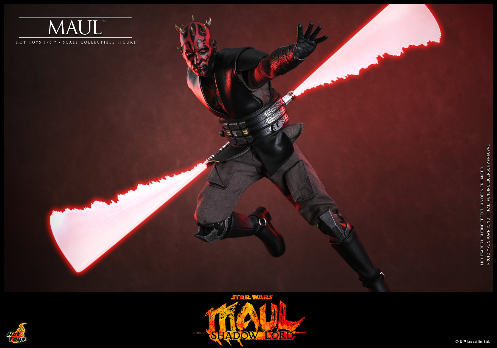 [Pre-Order] TMS187 - Star Wars: Maul – Shadow Lord™ - 1/6th scale Maul™ Collectible Figure - ActionCity