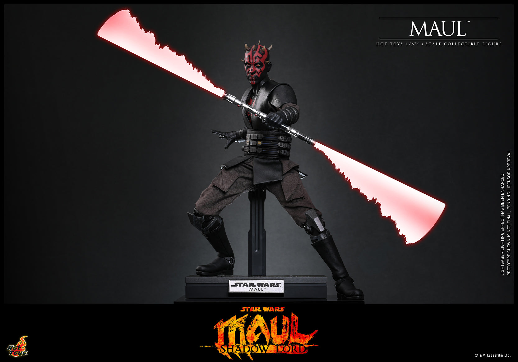 [Pre-Order] TMS187 - Star Wars: Maul – Shadow Lord™ - 1/6th scale Maul™ Collectible Figure - ActionCity