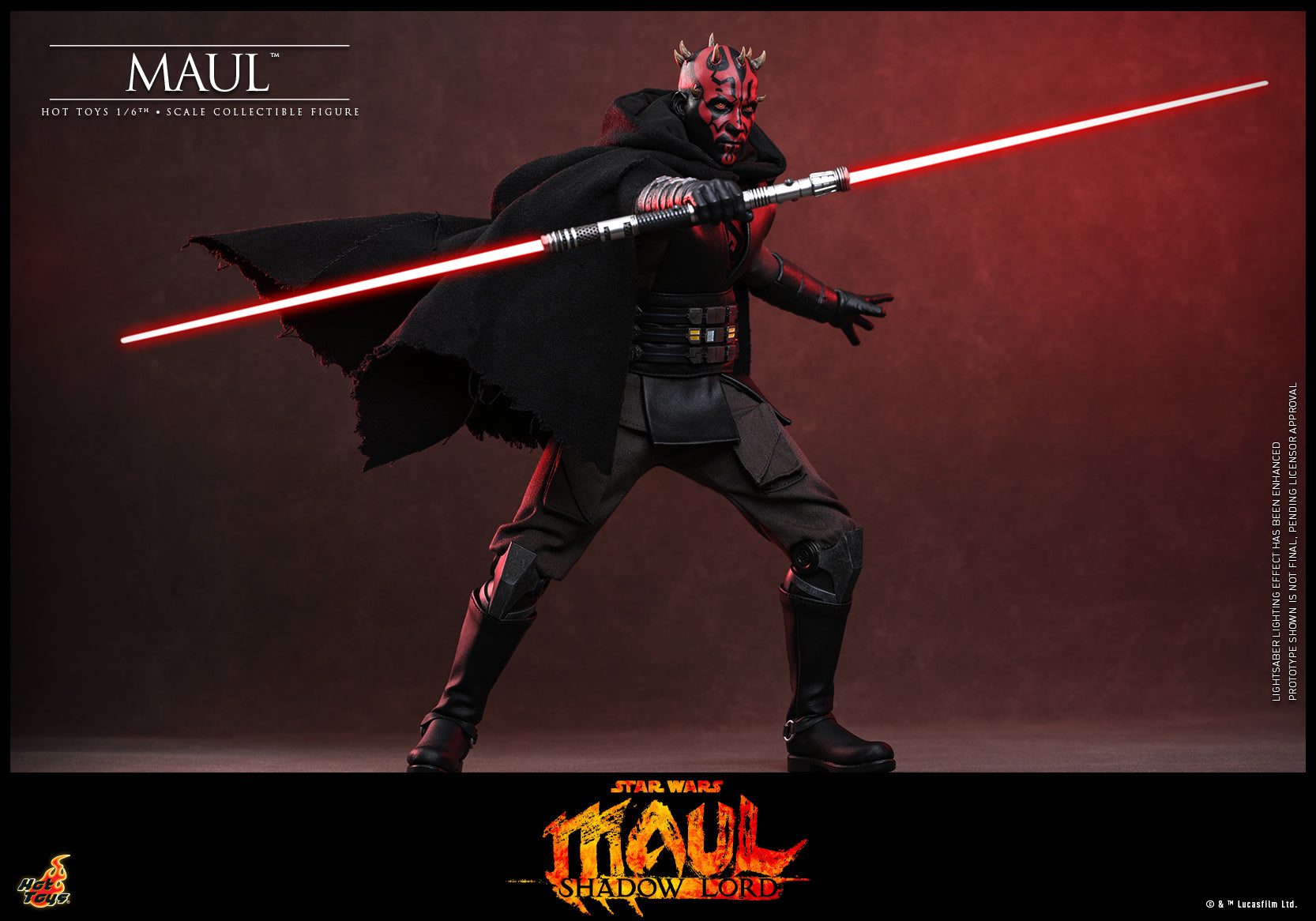 [Pre-Order] TMS187 - Star Wars: Maul – Shadow Lord™ - 1/6th scale Maul™ Collectible Figure - ActionCity