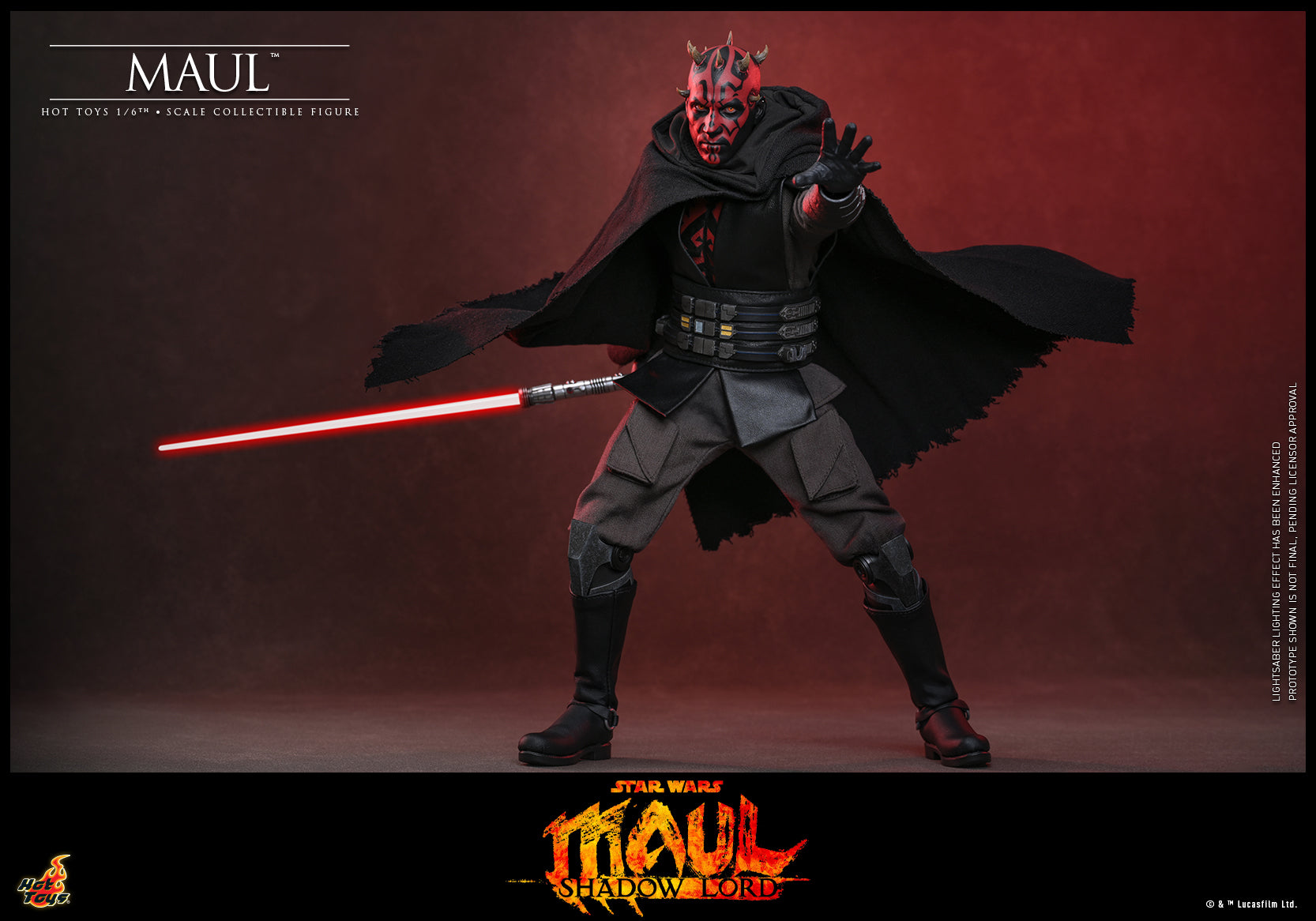 [Pre-Order] TMS187 - Star Wars: Maul – Shadow Lord™ - 1/6th scale Maul™ Collectible Figure - ActionCity