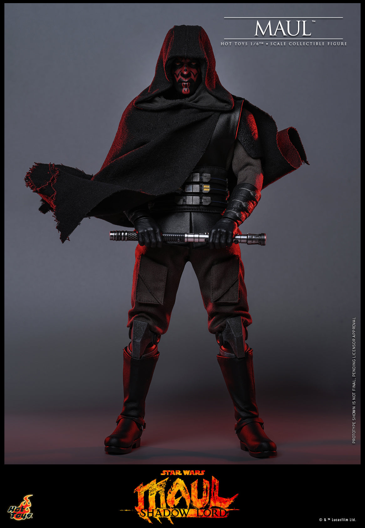 [Pre-Order] TMS187 - Star Wars: Maul – Shadow Lord™ - 1/6th scale Maul™ Collectible Figure - ActionCity