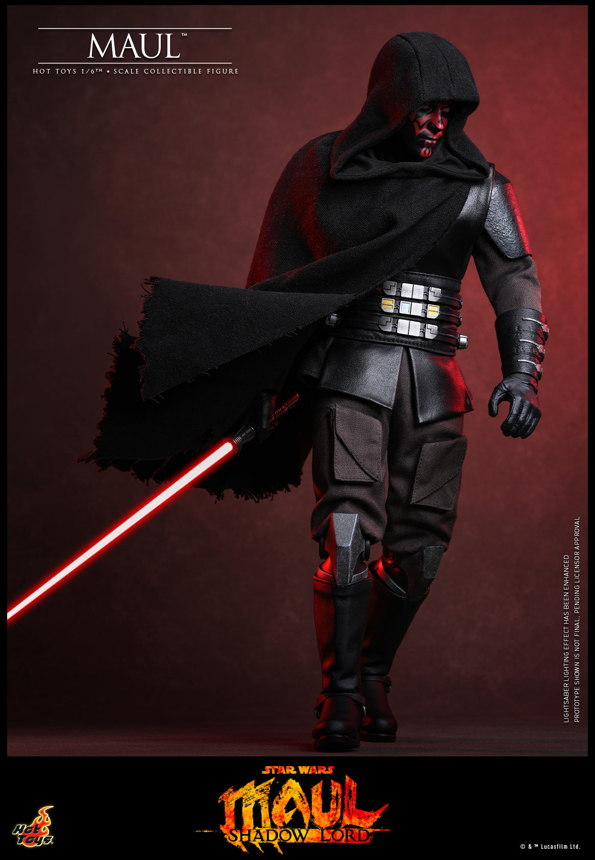 [Pre-Order] TMS187 - Star Wars: Maul – Shadow Lord™ - 1/6th scale Maul™ Collectible Figure - ActionCity