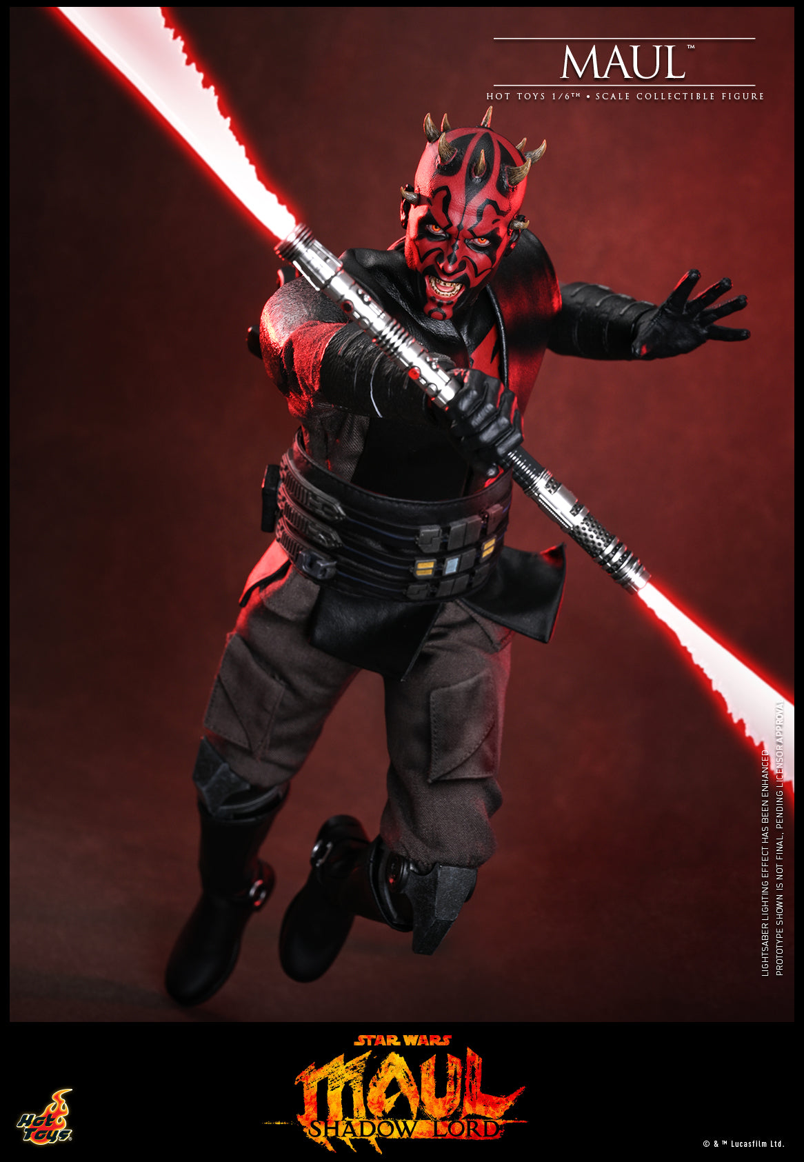 [Pre-Order] TMS187 - Star Wars: Maul – Shadow Lord™ - 1/6th scale Maul™ Collectible Figure - ActionCity