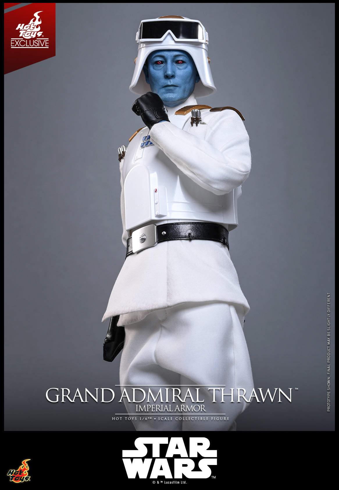 TMS169 - Star Wars Rebels - 1/6 Grand Admiral Thrawn (Imperial Armor ...