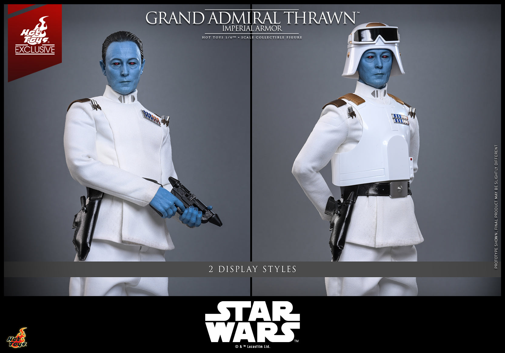TMS169 - Star Wars Rebels - 1/6 Grand Admiral Thrawn (Imperial Armor ...