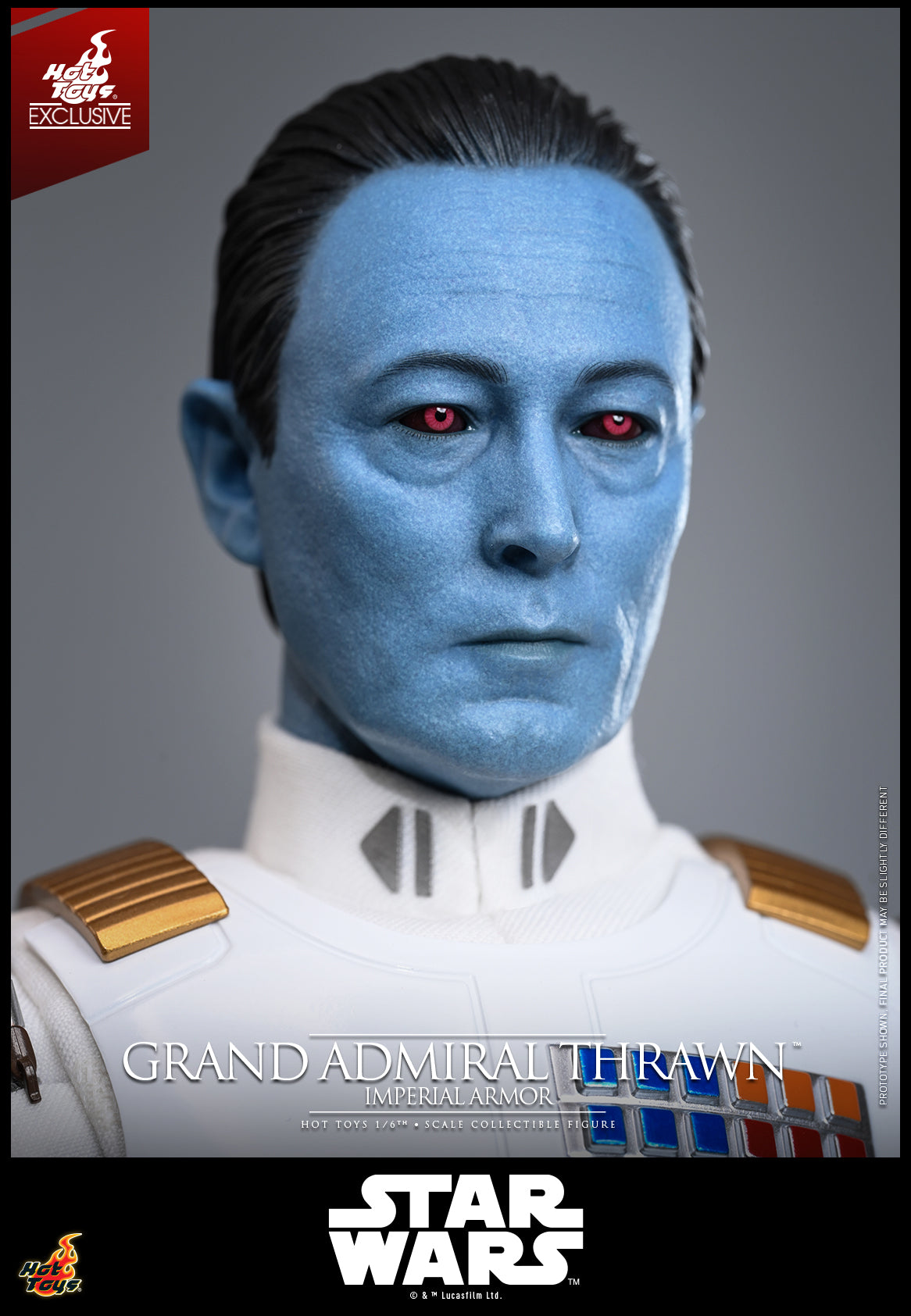 TMS169 - Star Wars Rebels - 1/6 Grand Admiral Thrawn (Imperial Armor ...