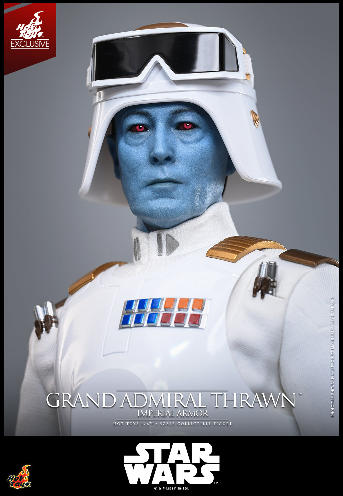 TMS169 - Star Wars Rebels - 1/6 Grand Admiral Thrawn (Imperial