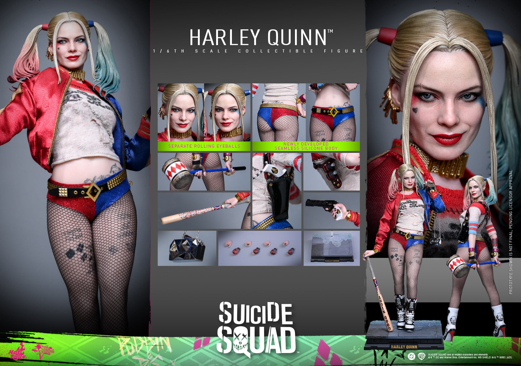 [Pre-Order] MMS841 – 1/6th scale Harley Quinn Collectible Figure