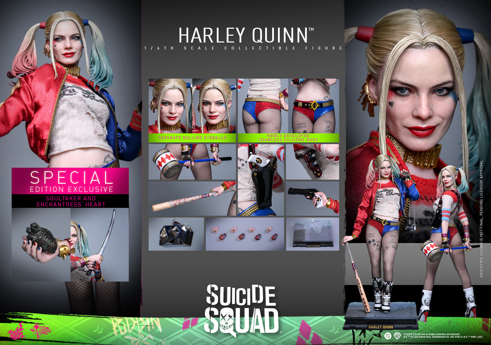 [Pre-Order] MMS841B – 1/6th scale Harley Quinn Collectible Figure (Special Edition)