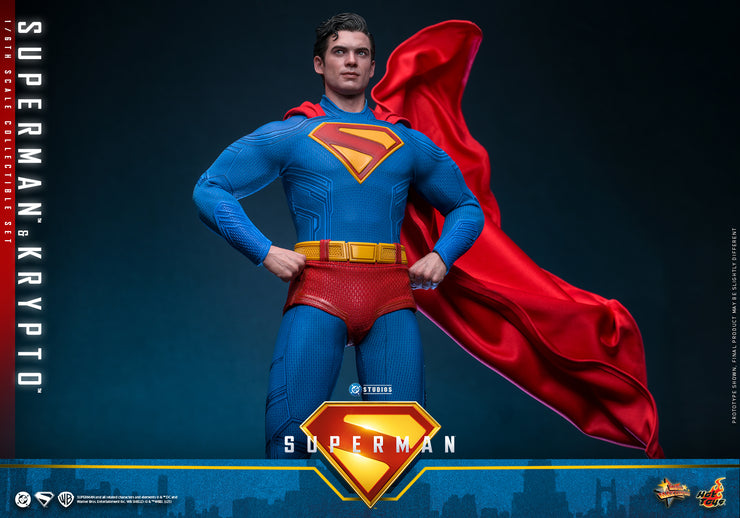 [Pre-Order] MMS812 - Superman - 1/6th scale Superman & Krypto Collectible Set