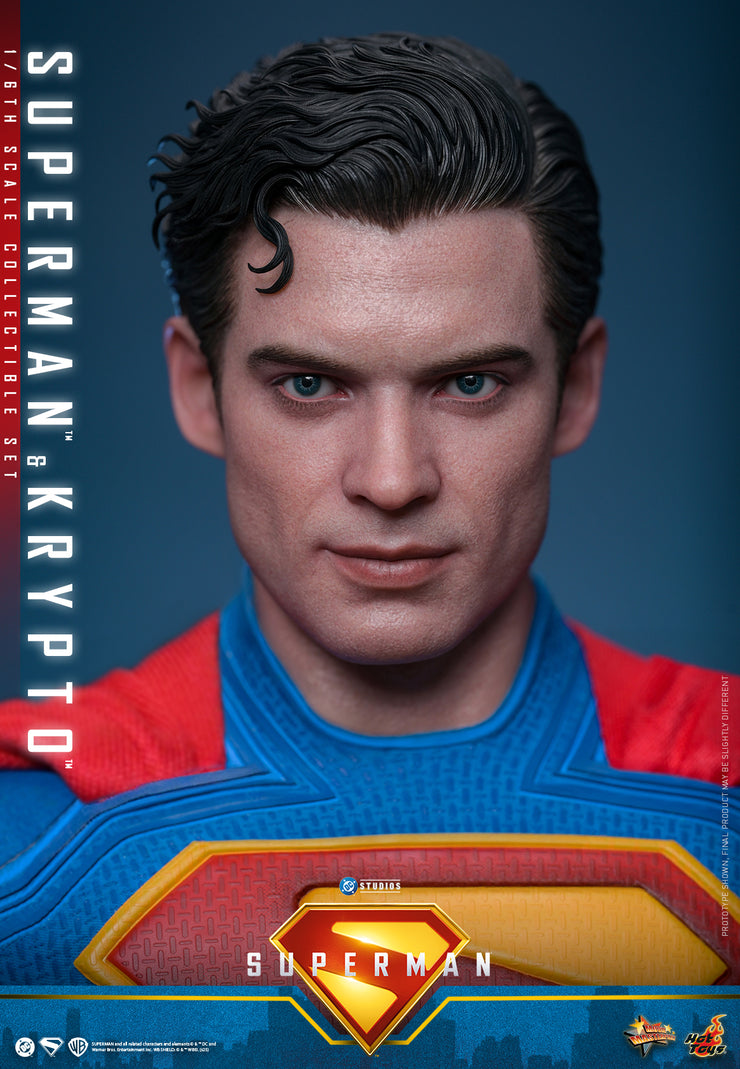 [Pre-Order] MMS812 - Superman - 1/6th scale Superman & Krypto Collectible Set