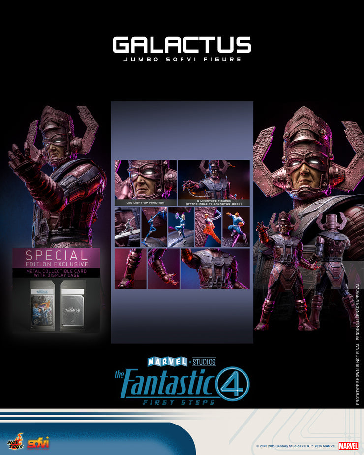 [Pre-Order] SMS001JB - The Fantastic Four: First Steps Galactus Jumbo Sofvi Figure (Special Edition)
