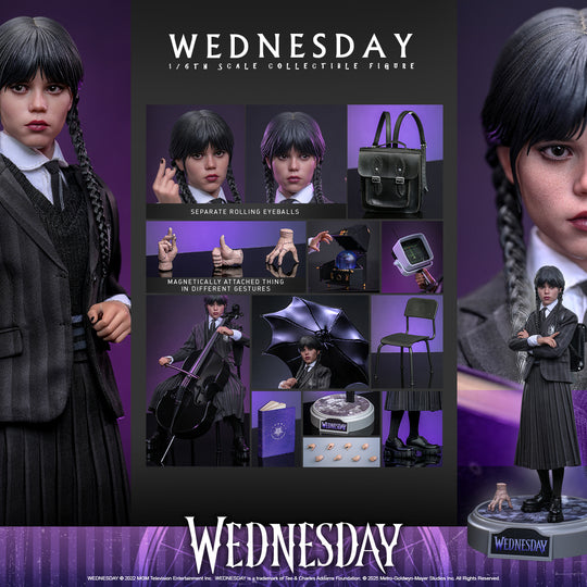 [Pre-Order] TMS135 - Wednesday - 1/6th scale Wednesday Collectible Figure