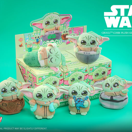 PPLU044N - Star Wars - Grogu Cosbi Plush Keychain Collection