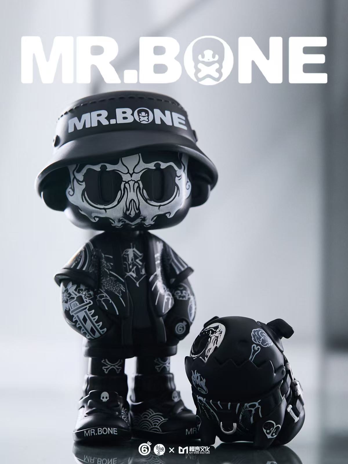 [Pre-Order] Mr.Bone Bundle Set 400% & 100% Tatto + Dog (Set of 4)