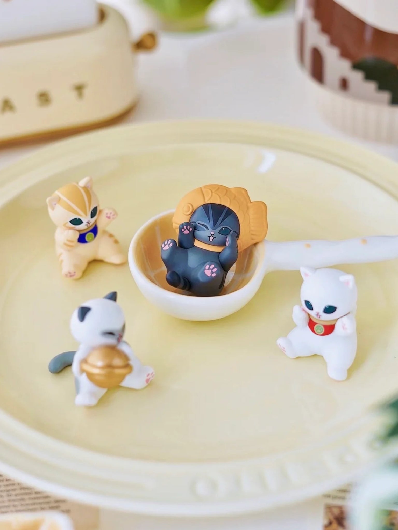 Mofusand Lucky Cat Series Mini Cat Head Blind Box