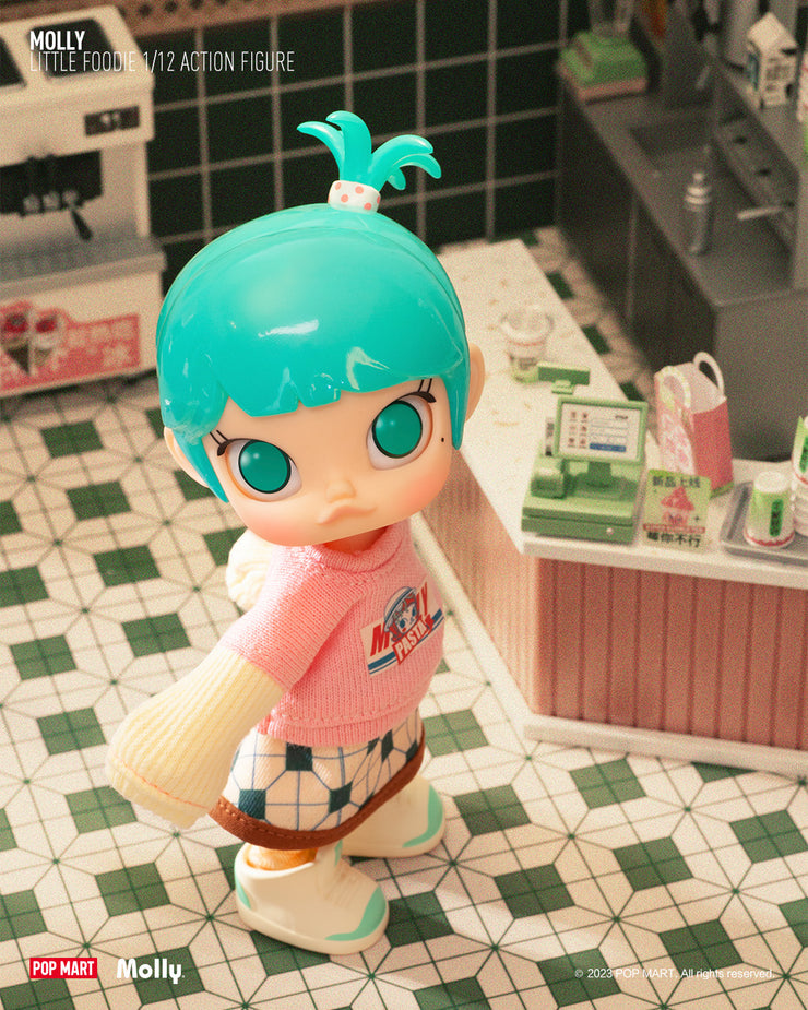 POP MART Molly Little Foodie 1/12 Action Figure