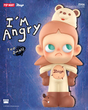 POP MART Zsiga I'm Angry Limited Edition 100% Figure