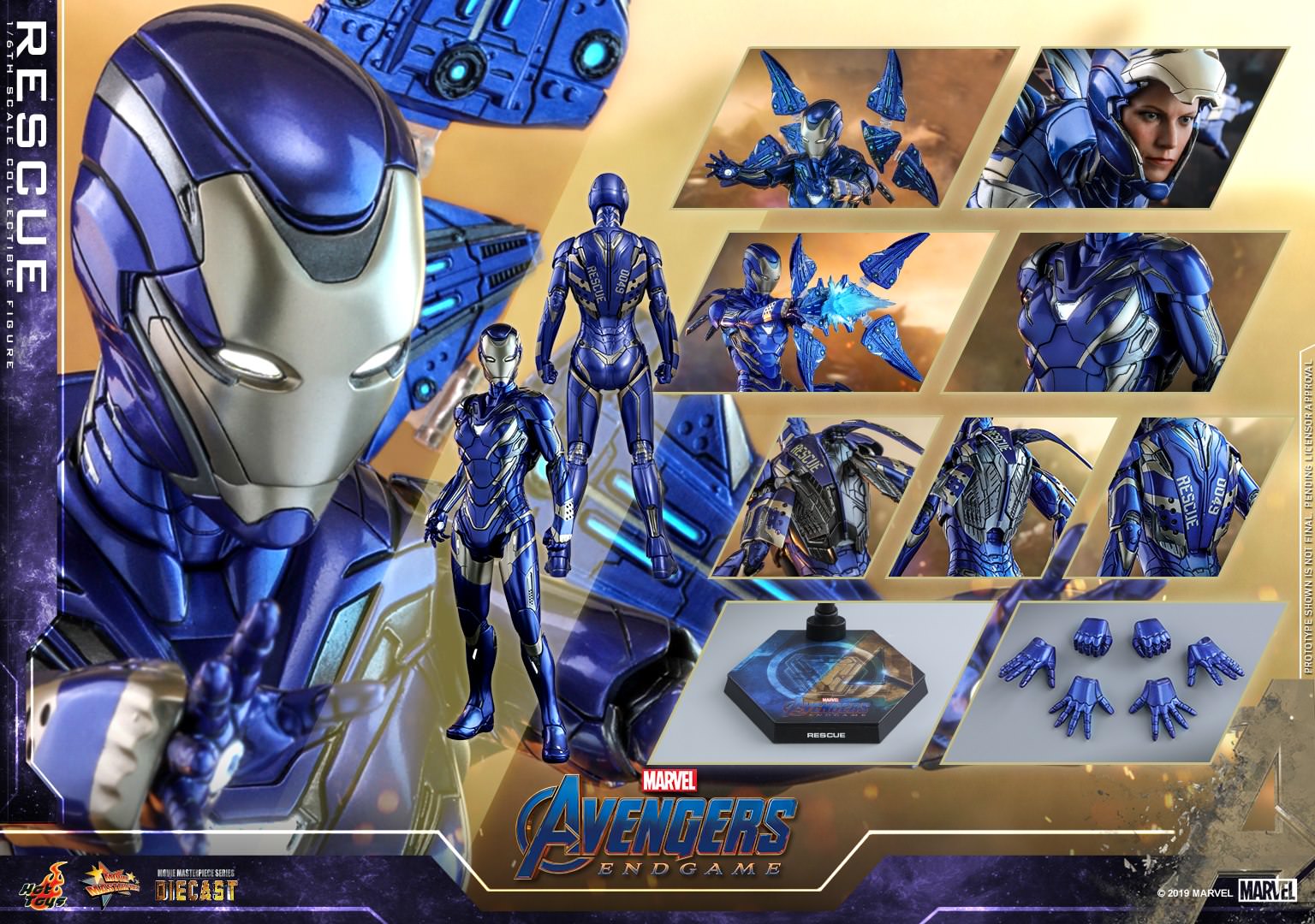 MMS538D32 - Avengers: Endgame - 1/6th scale Rescue Collectible Figure MMS538D32 - Avengers: Endgame - 1/6th scale Rescue Collectible Figure