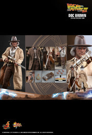 MMS617 - Back to the Future Part III - 1/6th scale Doc Brown Collectible Figure