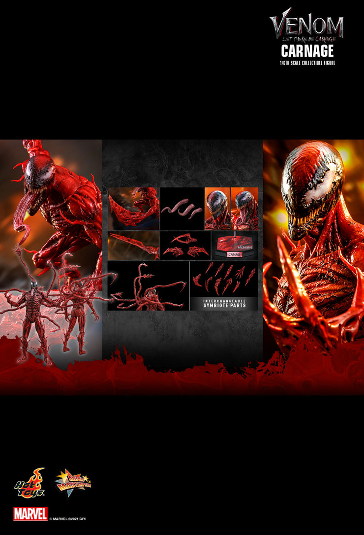 MMS619 - Venom: Let There Be Carnage - Carnage 1/6th Scale Collectible Figure (Regular)