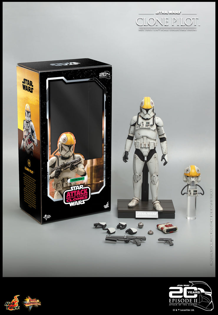 MMS648 - Star Wars Episode II: Attack of the Clones - 1/6th scale Clone Pilot Collectible Figure