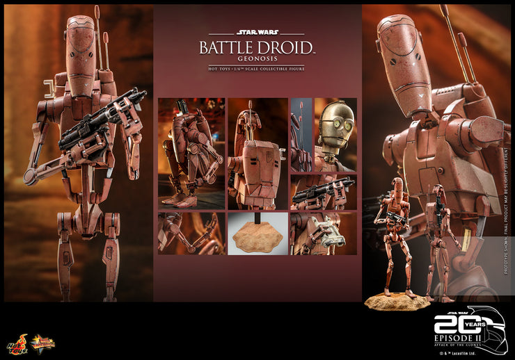 MMS649 - Star Wars: Episode II Attack of the Clones - 1/6th scale Battle Droid (Geonosis)