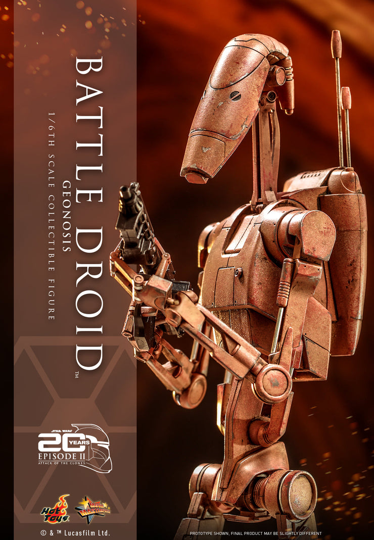 MMS649 - Star Wars: Episode II Attack of the Clones - 1/6th scale Battle Droid (Geonosis)