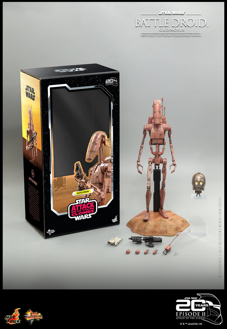 MMS649 - Star Wars: Episode II Attack of the Clones - 1/6th scale Battle Droid (Geonosis)