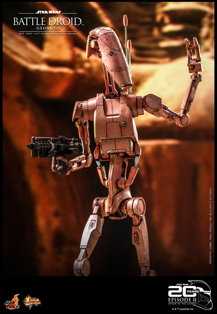 MMS649 - Star Wars: Episode II Attack of the Clones - 1/6th scale Battle Droid (Geonosis)