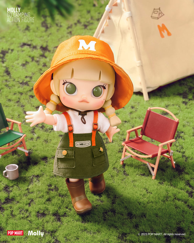 POP MART Molly Go Camping Action Figure