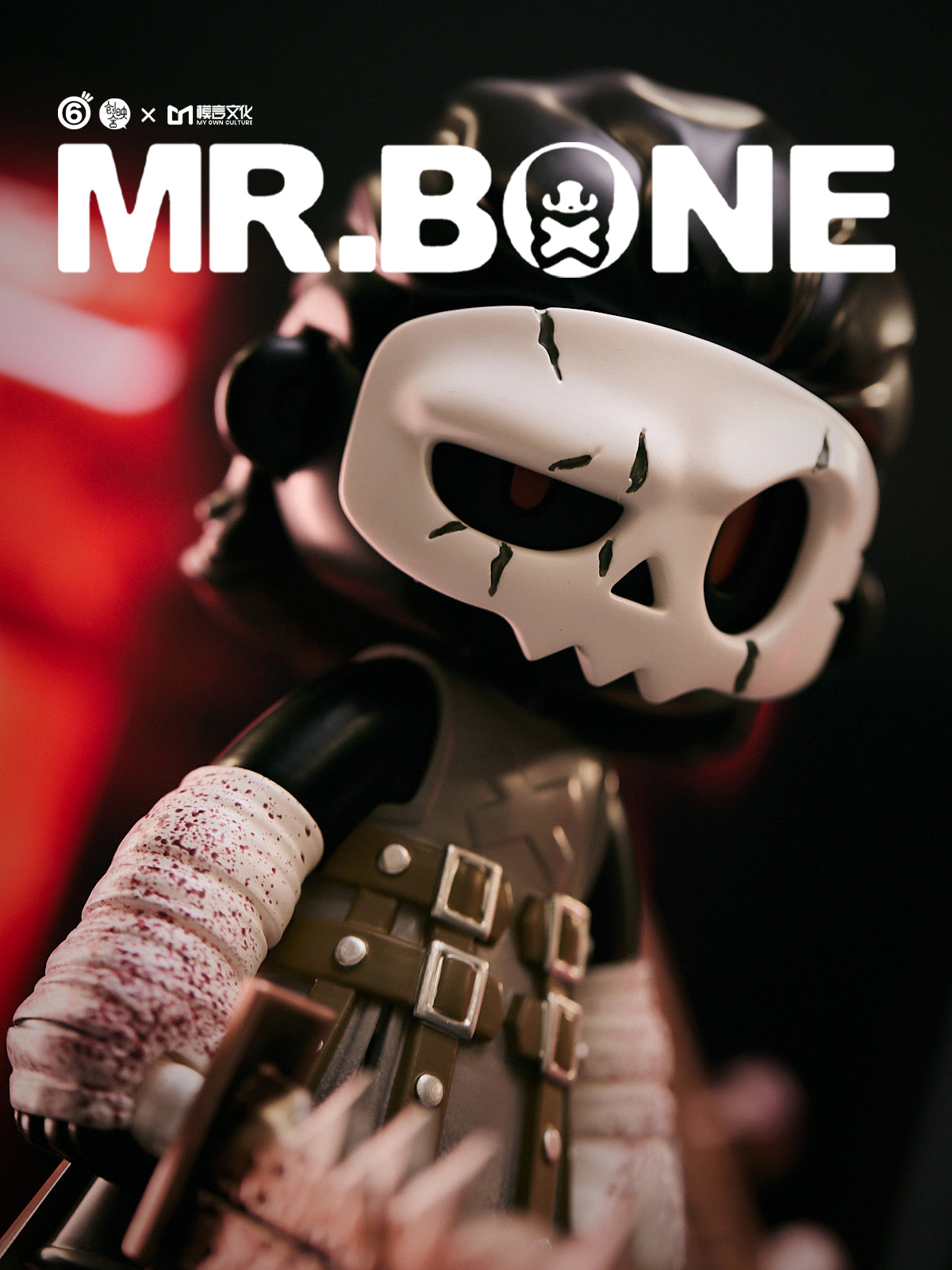 Mr Bone Crimson Pyramid