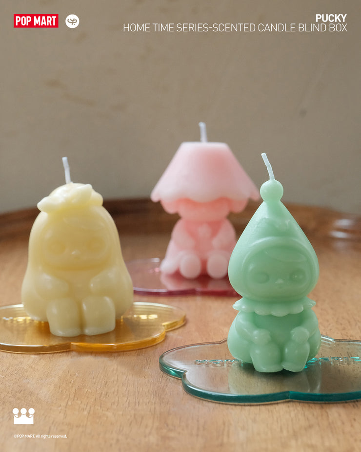 POP MART PUCKY Home Time Series-Scented Candle Blind Box