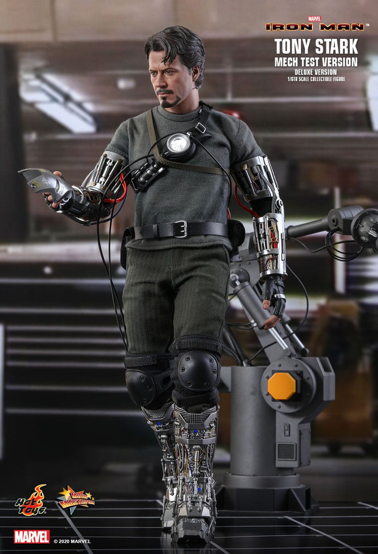 MMS582B - Iron Man - 1/6th scale Tony Stark (Mech Test Version) Collectible Figure (Deluxe Version) (Special Edition)