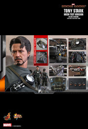 MMS582B - Iron Man - 1/6th scale Tony Stark (Mech Test Version) Collectible Figure (Deluxe Version) (Special Edition)