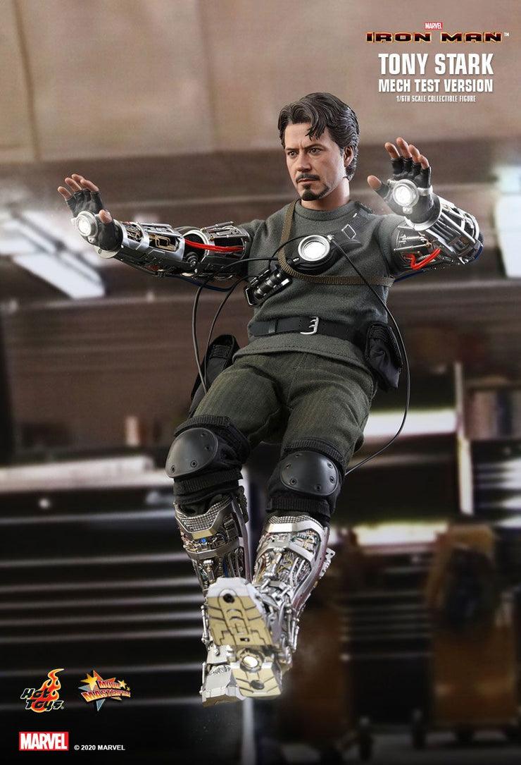 MMS581B - Iron Man - 1/6th scale Tony Stark (Mech Test Version) Collectible Figure (Special Edition)
