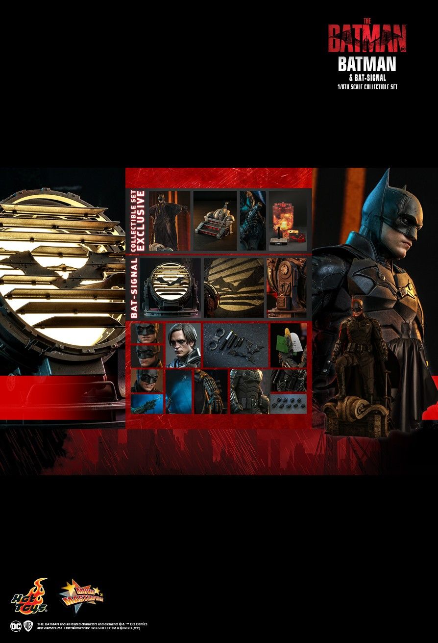 MMS641 - The Batman - 1/6th scale Batman and Bat-Signal Collectible Set