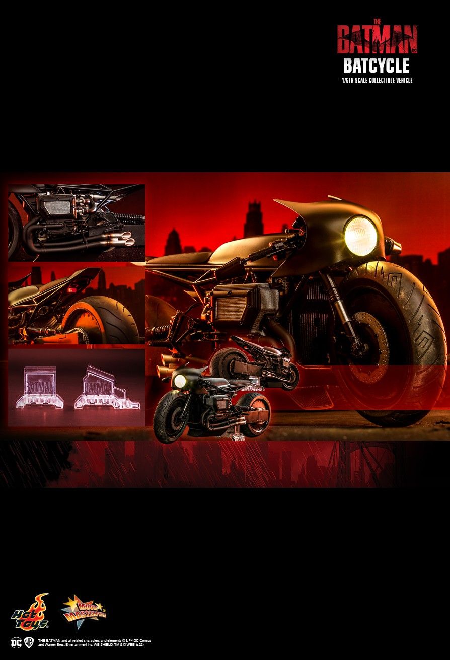 MMS642 - The Batman - 1/6th scale Batcycle Collectible Vehicle
