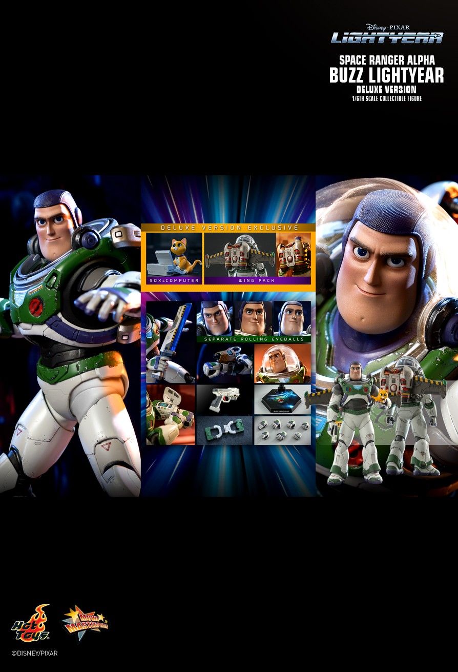 MMS635 - Lightyear - 1/6th scale Space Ranger Alpha Buzz Lightyear Collectible Figure (Deluxe Version)