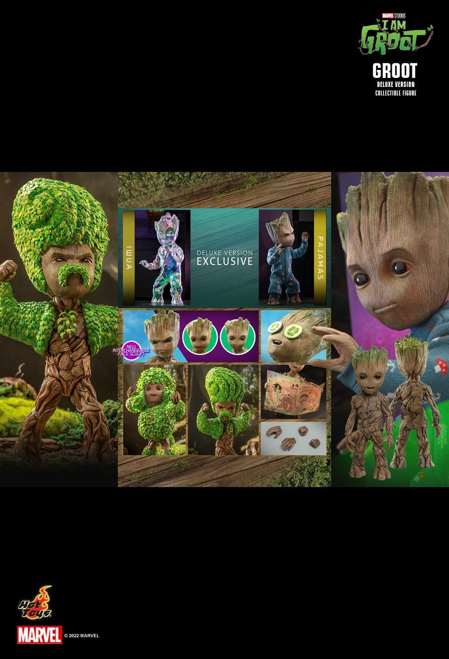 TMS089 - I Am Groot - Groot Collectible Figure (Deluxe Version)