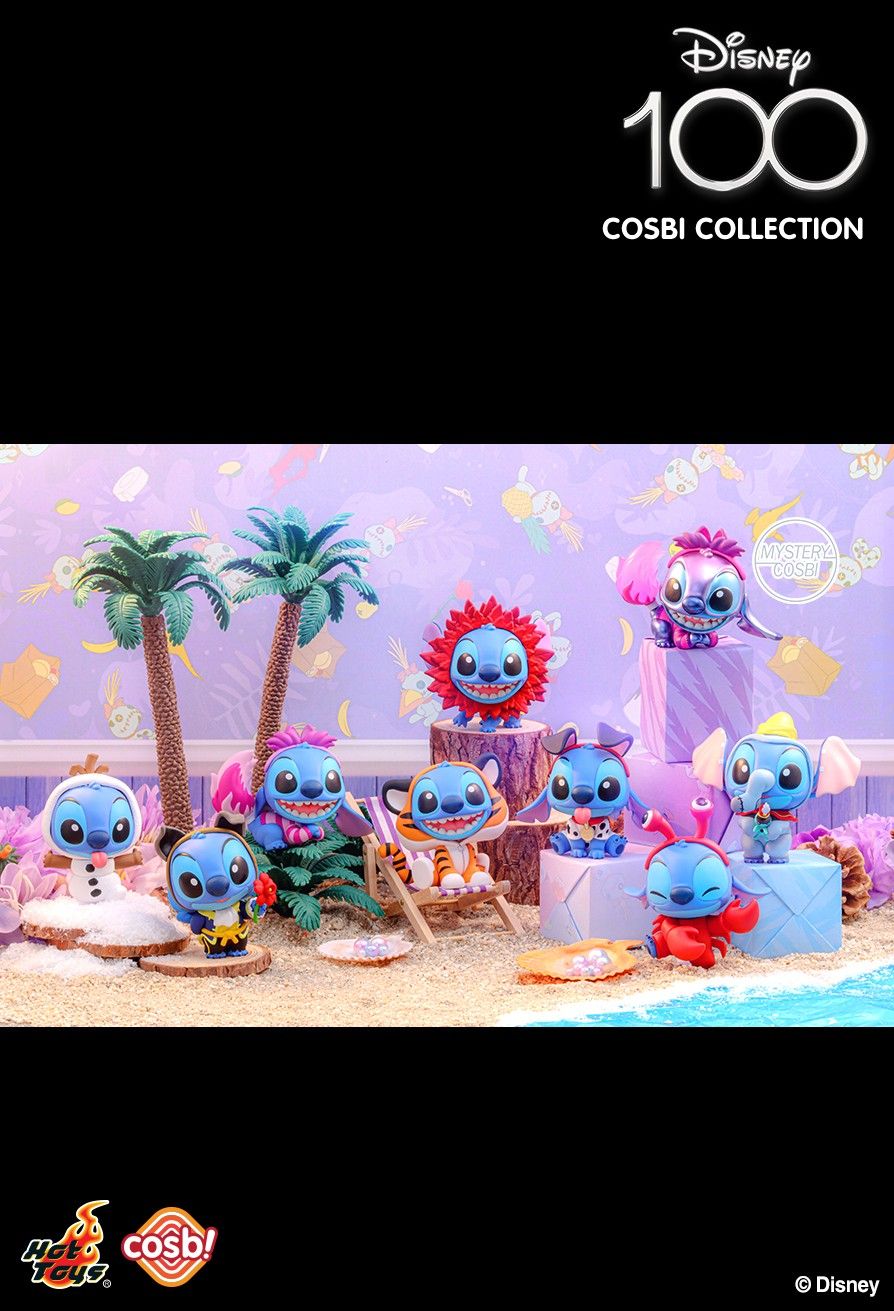 Hot Toys Disney 100 - Stitch ( Dress-up Party) Cosbi Collection Series3