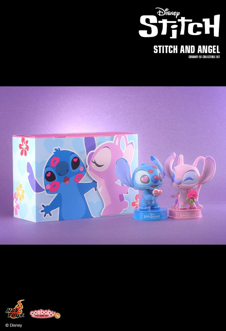 COSB1073 - Stitch and Angel Cosbaby (S) Collectible Set