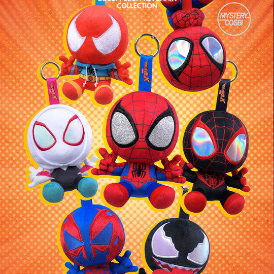 PPLU071N - Spider-Man (Marvel Comics) - Spider-Man Cosbi Plush Keychain Collection