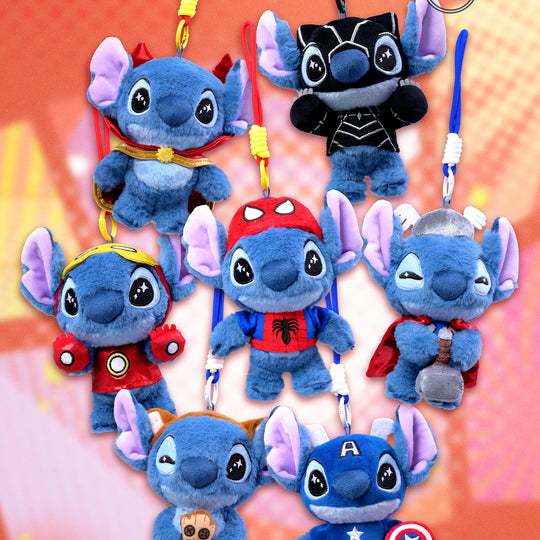 PPLU072N - Stitch - Marvel Stitch Cosbi Plush Keychain Collection