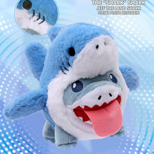 PPLU108N - Marvel – Jeff the Land Shark Cosbi Plush Keychain Collection