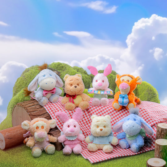 PPLU129N - Winnie the Pooh - Winnie the Pooh Cosbi Plush Keychain Collection (100th Anniversary Edition)