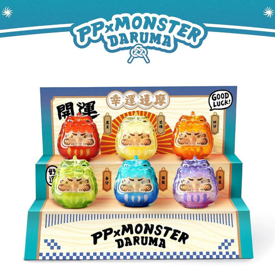 PP X MONSTER Rainbow Daruma Blind Box