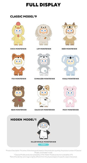 FARMER BOB ANI-Monster Series Plush Blind Box
