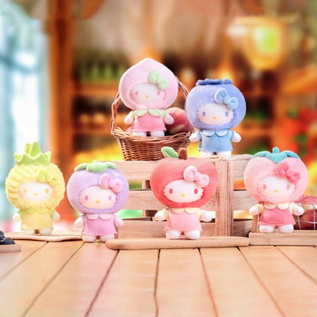 Hello Kitty Fruity Paradise Series Plush Pendant Blind Box